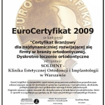 2009 Eurocertyfikat