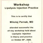 2006 Lipolysis Injection Practice