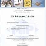 2009 Uczestnictwo w kursie pt.: Stomatologiczne leczenie zintegrowane od A do Z