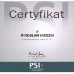 2014 Członek PSI (Polskie Stowarzyszenie Implantologiczne)