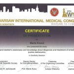 2012 8th Warsaw International Medical Congress
