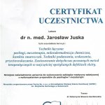 2010 Certyfikat uczestnictwa w kursie