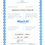 1995 Kurs z zastosowania MiniLift
