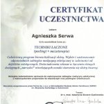 2010 Uczestnictwo w kursie pt.: Techniki łączone (peelingi + mezoterapia)