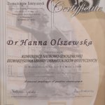2008 Certyfikat uczestnictwa w konferencji naukowo-szkoleniowej