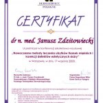 2005 Warszawa - szkolenie z zakresu nowych metod leczenie skóry