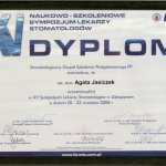 2006 Uczestnictwo w XV Sympozjum Lekarzy Stomatologów w Zakopanem