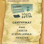2011 Certyfikat 