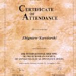 2007 certificate of attendance
