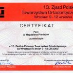 2009 Zjazd Polskiego Towarzystwa Ortodontycznego