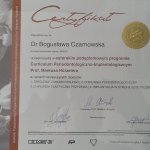 2012 Curriculum Periodontologiczno-Implantologiczne