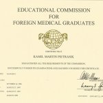 1999 EDUCATIONAL COMMISSION FOR FOREIGN MEDICAL GRADUATES