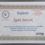 2007 Ukończenie kursu Makijażu Permanentnego