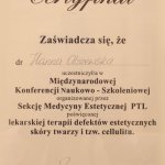 2001 Certyfikat uczestnictwa w konferencji