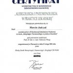 2003 Certyfikat uczestnictwa dr M.Jadczaka w II Konferencji Szkoleniowo-Naukowej 