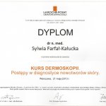 2013 Sylwia Farfał-Kałucka - dermatoskopia