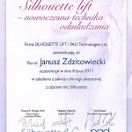 2010 Szkolenie z zakresu chirurgii plastycznej z użyciem nici Silhouette