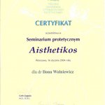 2004 Seminarium protetyczne Aisthetikos
