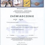 2011 Uczestnictwo w kursie pt.: Kliniczne aspekty opieki stomatologicznej u kobiet ciężarnych