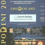 2005 Uczestnictwo w 