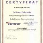 2009 Szkolenie Botox i Juvederm