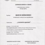 2008 Marcin Wiśniowski - leczenie oparzeń