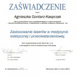 2007 Zastosowanie laserów w medycynie estetycznej i przeciwstarzeniowej