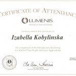 2004 Certyfikat uczestnictwa LUMENIS
