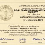 2000 Członkostwo National Geographic Society