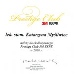 2010 Prestige Club 3M ESPE