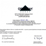 2010 Uczestnictwo w kursie pt.: leczenie trudnych wad zgryzu. Zaburzenia pionowe: jak i kiedy je leczyć?