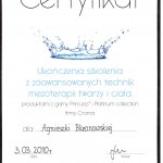 2010 Agnieszka Bliżanowska - kurs Croma