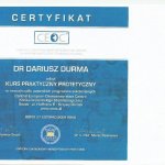 2009 Kurs praktyczny protetyczny