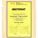 1992 Kwalifikacje do samodzielnego wykonywania badań ultrasonograficznych (USG)