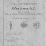 1997 Polish Course on Aesthetic Surgery
