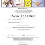 2009 Zaświadczenie o uczestnictwie w kursie medycznym