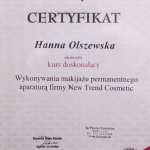 2008 Certyfikat ukończenia kursu doskonalącego