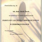 2007 Kurs: Podstawy leczenia chirurgicznego w periodontologii