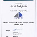 2013 Certificate or Attendance