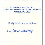 2002 Certyfikat