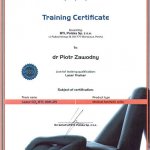 2009 Certyfikat