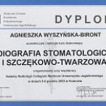 2003 Radiografia stomatologiczna i szczękowo - twarzowa  