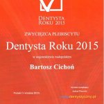 2015 Dentysta roku w małopolsce w 2015