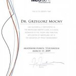 2009 Certificate Macrolane