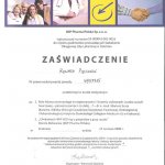 2009 Zaświadczenie o uczestnictwie w kursie medycznym