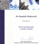 2007 Kurs protetyczny z systemu Ankylos