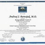 2005 Certyfikat uczestnictwa w kursie