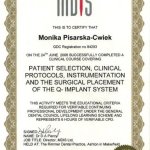 2006 Patient selection, clinical protocols, instrumentation and the surgical placement of the q-implant system
