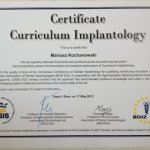 2013 Curriculum Implantology