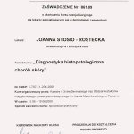 2009 Joanna Stosio-Rostecka - diagnostyka histopatologiczna chorób skóry
